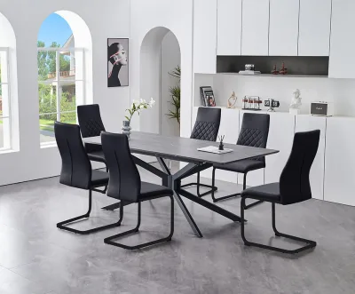 Dining Set Marble-064