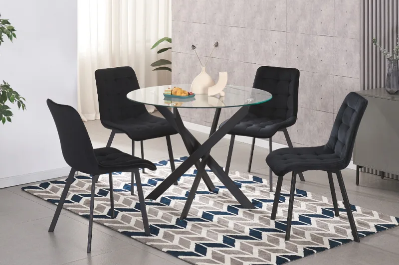 Dining Set Glass-122