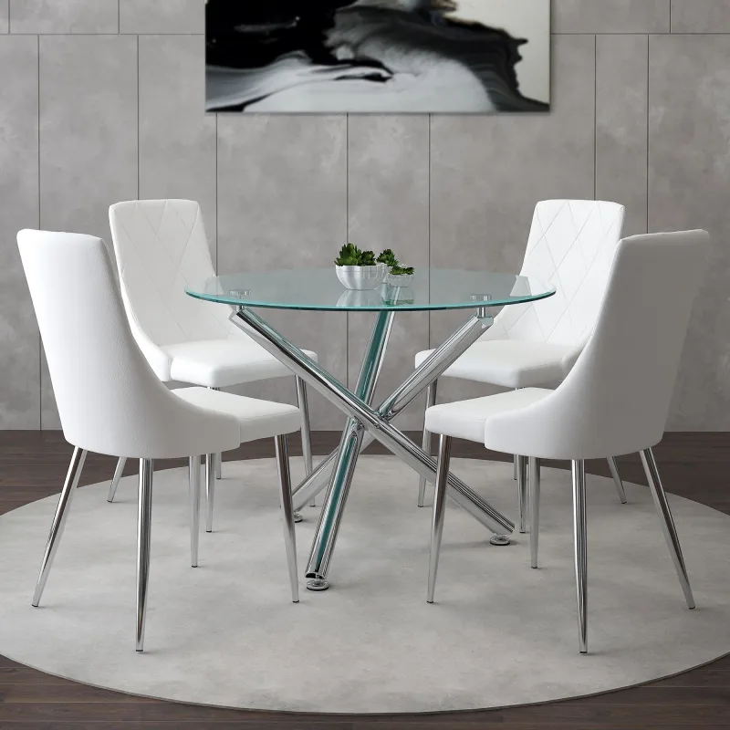 Dining Set Glass-041