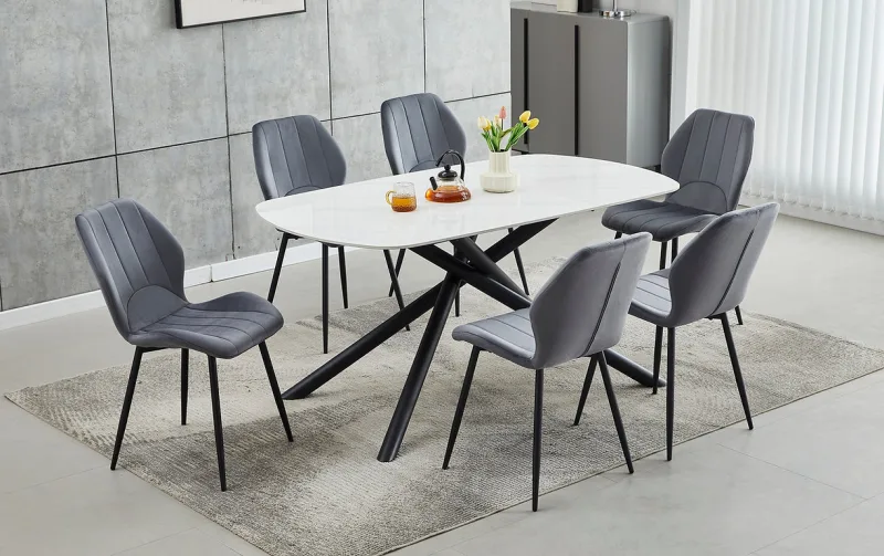 Dining Set Marble-055