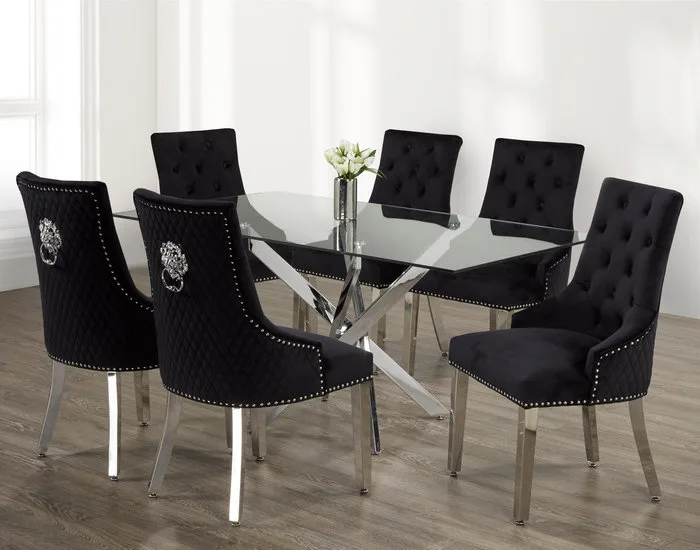 Dining Set Glass-076