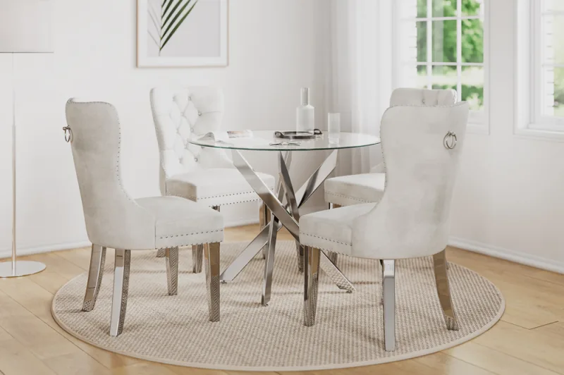 Dining Set Glass-118