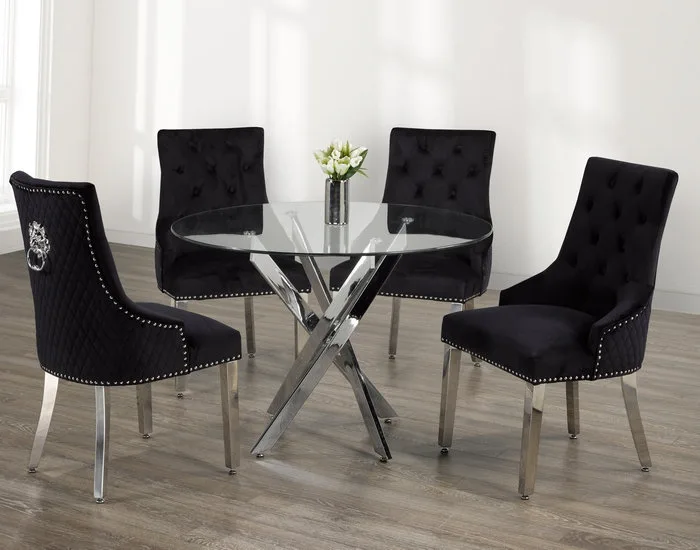 Dining Set Glass-061