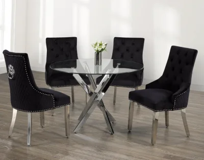 Dining Set Glass-061