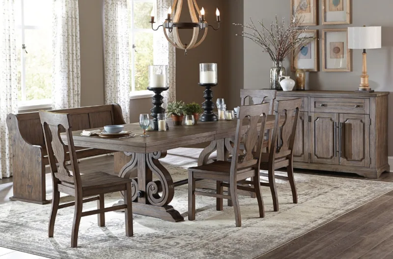 Dining Set Wooden-214