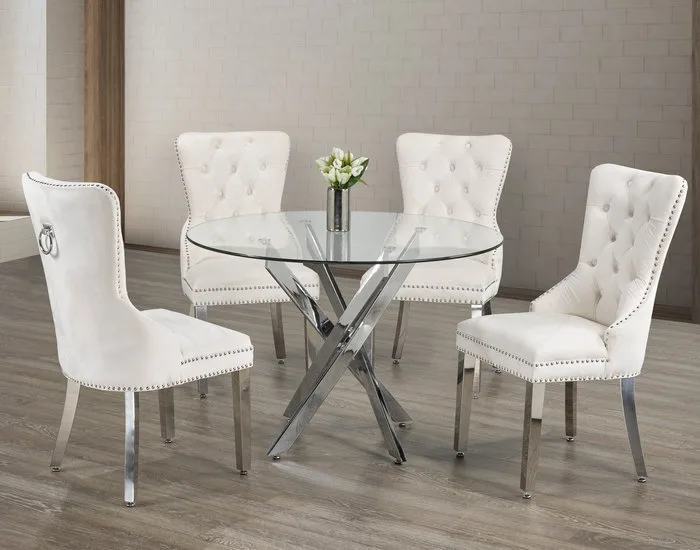 Dining Set Glass-067