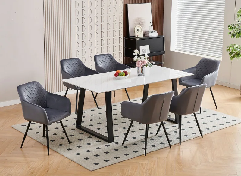 Dining Set Marble-060