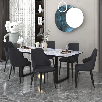 Dining Set Marble-016