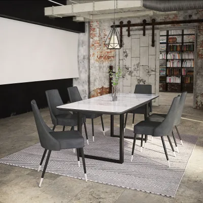 Dining Set Marble-017