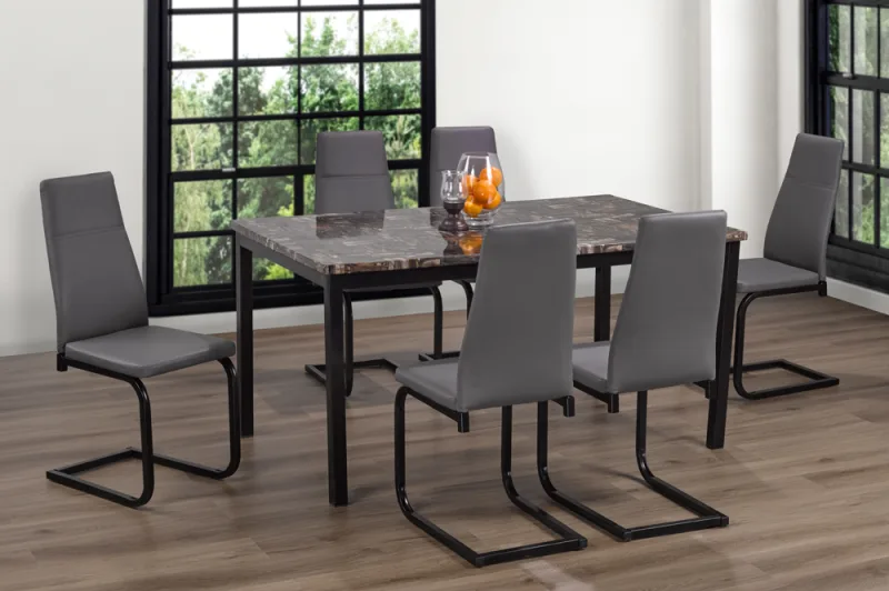 Dining Set Marble-080