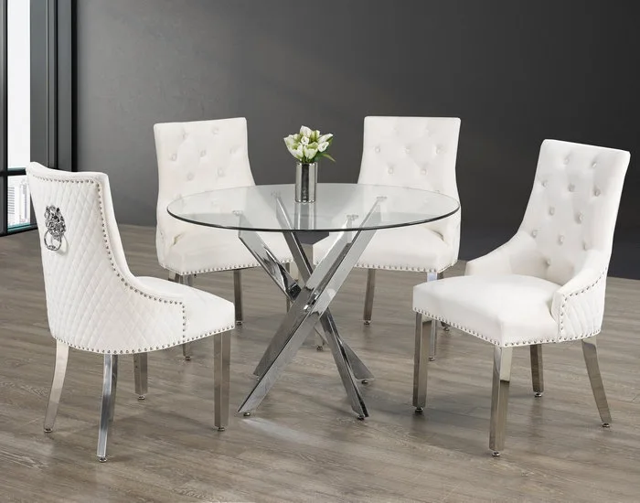 Dining Set Glass-063