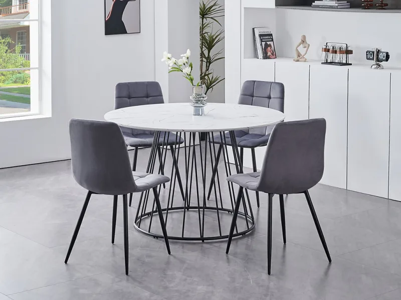 Dining Set Marble-067