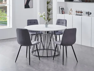 Dining Set Marble-067