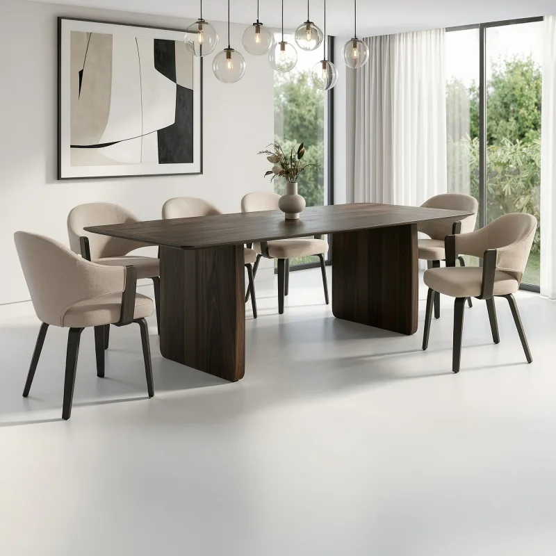Dining Set Wooden-049