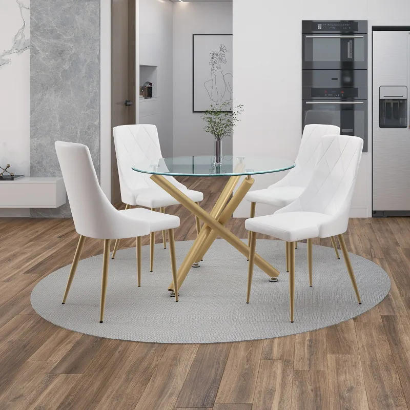 Dining Set Glass-033