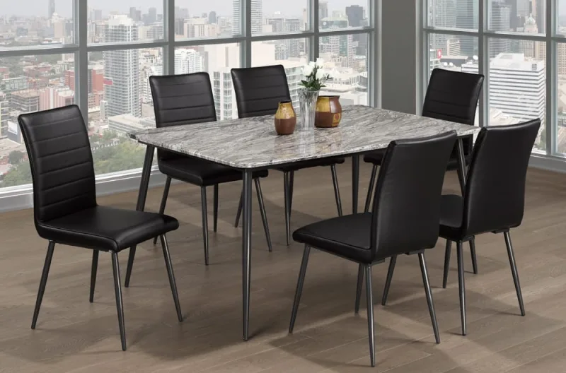 Dining Set Marble-089