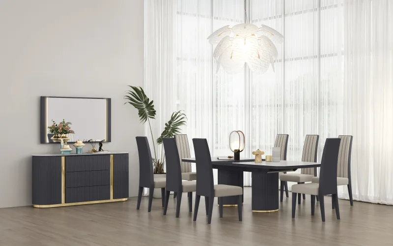 Dining Set Marble-006