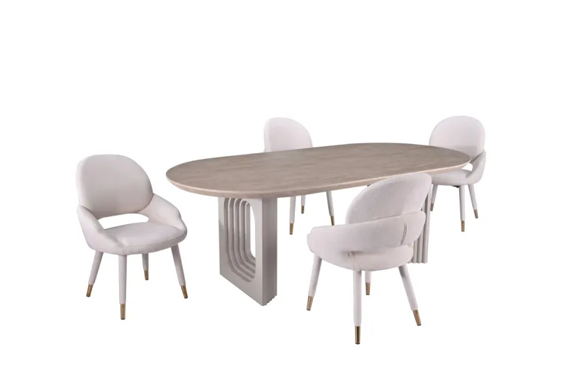 Dining Set Wooden-036
