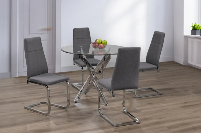 Dining Set Glass-115