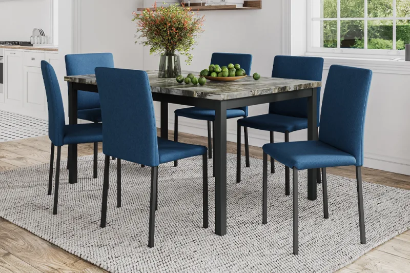 Dining Set Marble-081