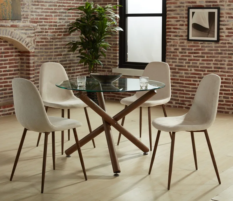 Dining set Glass-036