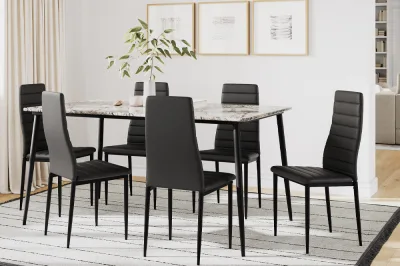 Dining Set Marble-090