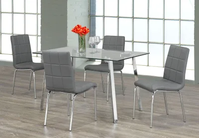 Dining Set Glass-102