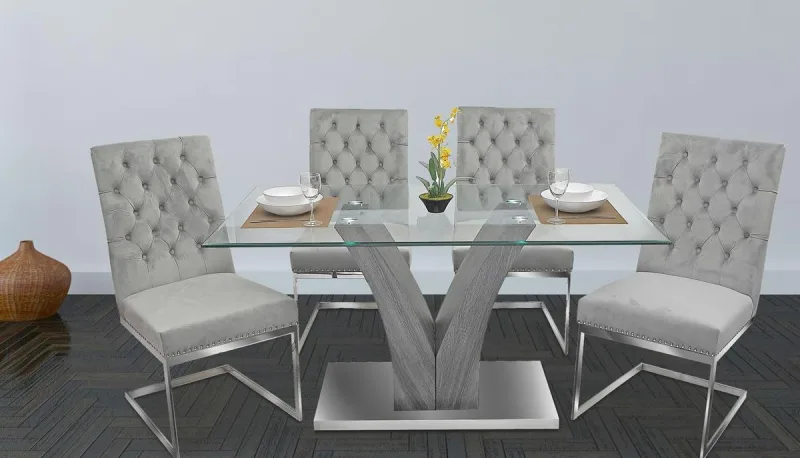 Dining Set Glass-020