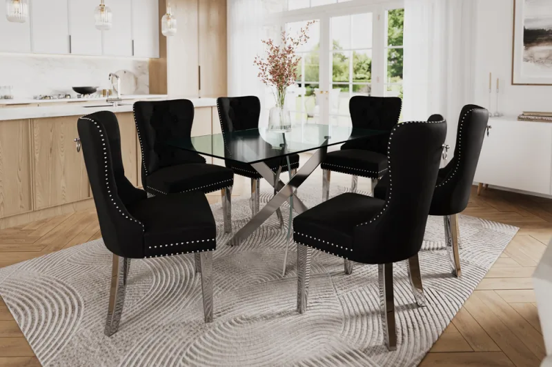 Dining Set Glass-127